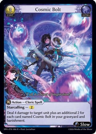 Cosmic Bolt — Supporter Pack 4