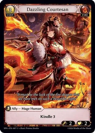 Dazzling Courtesan — Supporter Pack 4