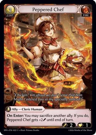 Peppered Chef — Supporter Pack 4