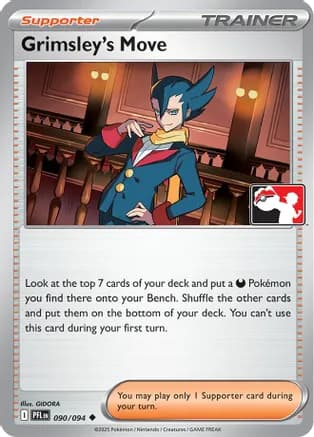 Grimsley's Move - 090/094 — Prize Pack Series Cards