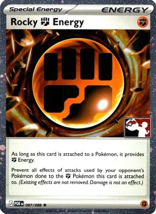 Rocky Fighting Energy - 087/088 (Cosmos Holo) — Prize Pack Series Cards