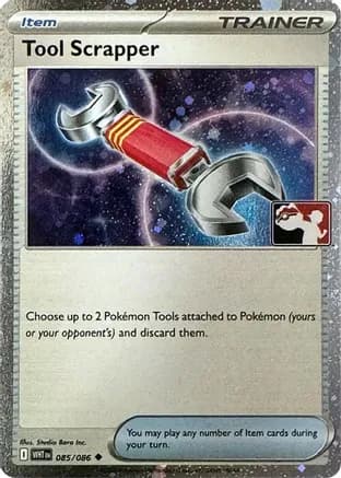 Tool Scrapper - 085/086 (Cosmos Holo) — Prize Pack Series Cards