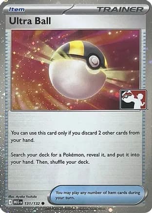 Ultra Ball - 131/132 (Cosmos Holo) — Prize Pack Series Cards