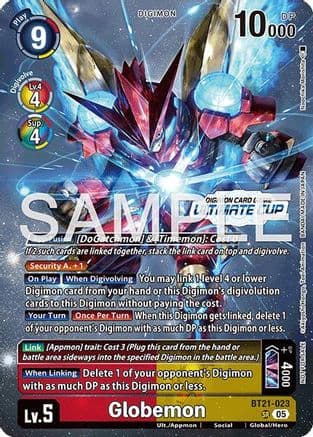 Globemon (Ultimate Cup 26-27 Season 2) — World Convergence