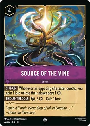 Source of the Vine — Attack of the Vine!