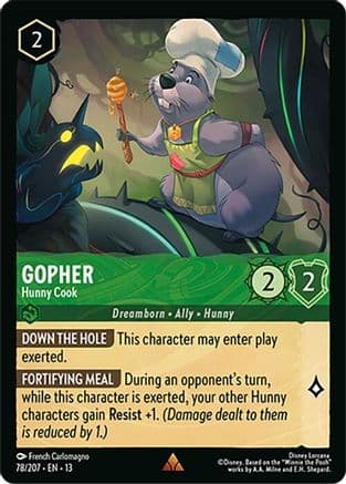 Gopher - Hunny Cook — Attack of the Vine!