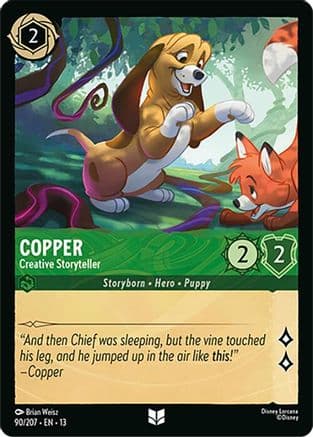 Copper - Creative Storyteller — Attack of the Vine!