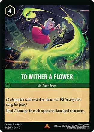 To Wither a Flower — Attack of the Vine!