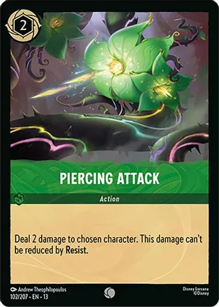 Piercing Attack — Attack of the Vine!