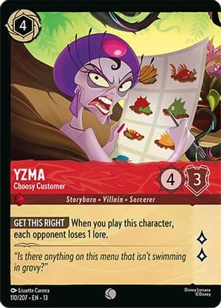 Yzma - Choosy Customer (Foil) — Attack of the Vine!