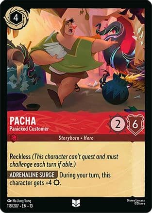 Pacha - Panicked Customer — Attack of the Vine!