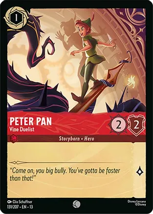 Peter Pan - Vine Duelist — Attack of the Vine!