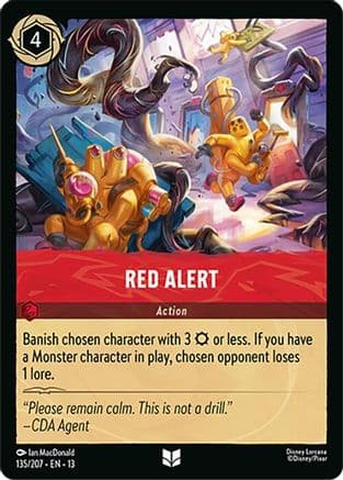 Red Alert — Attack of the Vine!