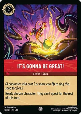 It's Gonna Be Great! — Attack of the Vine! Disney Lorcana card by Serena Wade