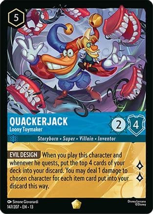 Quackerjack - Loony Toymaker — Attack of the Vine!