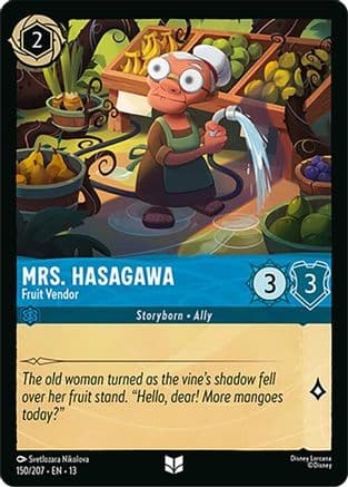 Mrs. Hasagawa - Fruit Vendor — Attack of the Vine!