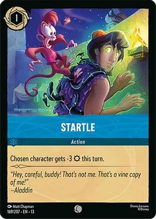 Startle — Attack of the Vine! Disney Lorcana card by Matt Chapman