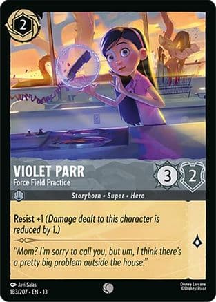 Violet Parr - Force Field Practice — Attack of the Vine!
