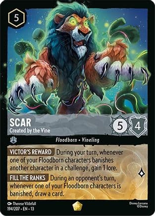 Scar - Created by the Vine — Attack of the Vine!