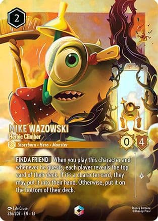 Mike Wazowski - Heroic Climber (Enchanted) — Attack of the Vine!