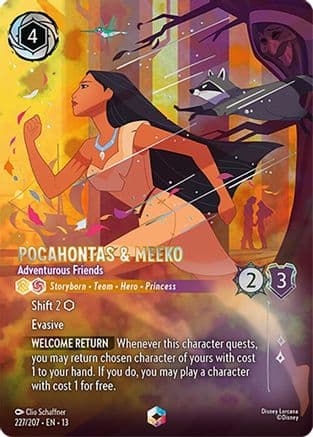 Pocahontas & Meeko - Adventurous Friends (Enchanted) — Attack of the Vine!