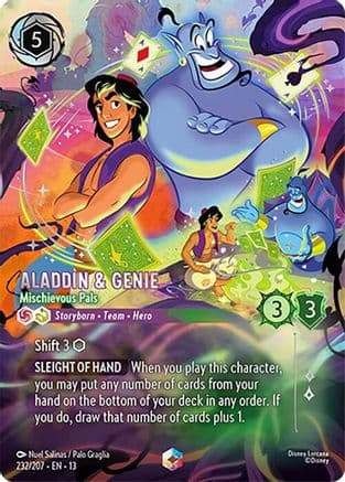 Aladdin & Genie - Mischievous Pals (Enchanted) — Attack of the Vine!