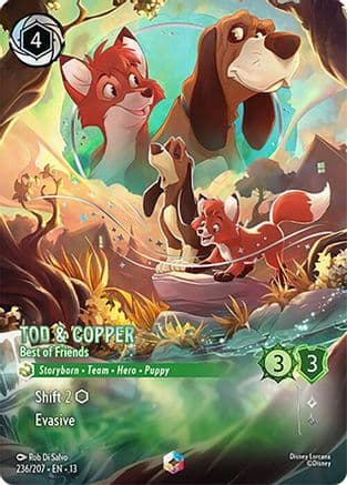 Tod & Copper - Best of Friends (Enchanted) — Attack of the Vine!