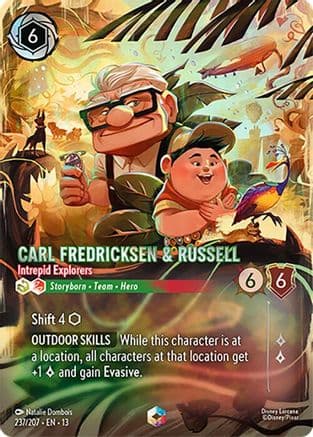 Carl Fredricksen & Russell - Intrepid Explorers (Enchanted) — Attack of the Vine!