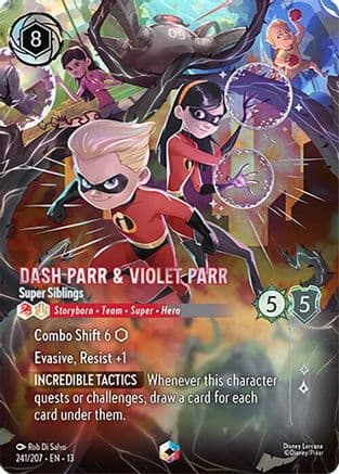 Dash Parr & Violet Parr - Super Siblings (Enchanted) — Attack of the Vine!
