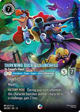 Darkwing Duck & Launchpad - St. Canard's Finest (Enchanted) — Attack of the Vine!