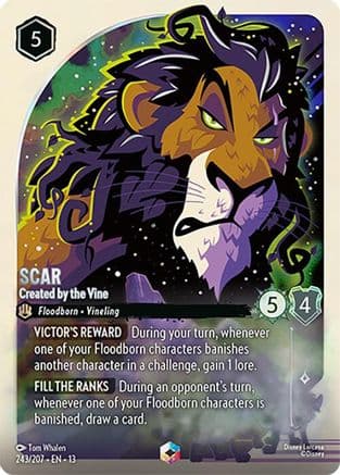 Scar - Created by the Vine (Enchanted) — Attack of the Vine!