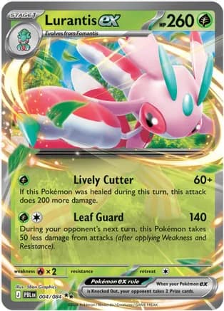 Lurantis ex - 004/084 — ME05: Pitch Black Pokémon TCG card by 5ban Graphics