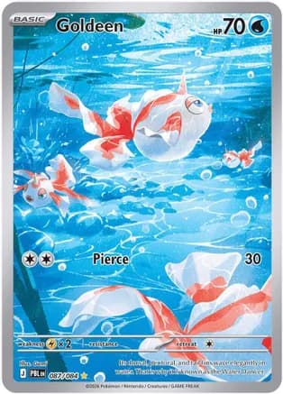 Goldeen - 087/084 — ME05: Pitch Black Pokémon TCG card by Gemi