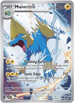 Manectric - 089/084 — ME05: Pitch Black Pokémon TCG card by HICO KIM