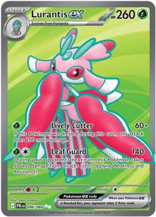 Lurantis ex - 096/084 — ME05: Pitch Black Pokémon TCG card by 5ban Graphics