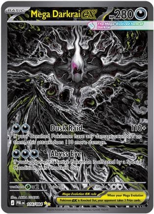 Mega Darkrai ex - 116/084 — ME05: Pitch Black