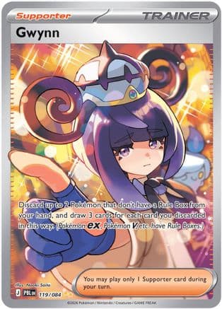 Gwynn - 119/084 — Pokémon TCG card