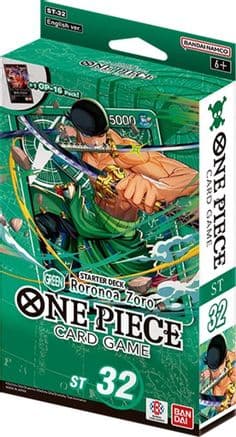 Starter Deck 32: GREEN Roronoa Zoro — Starter Deck 32: GREEN Roronoa Zoro