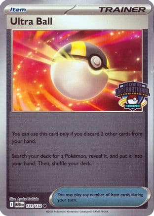 Ultra Ball - 131/132 (Europe International Championship) — League & Championship Cards