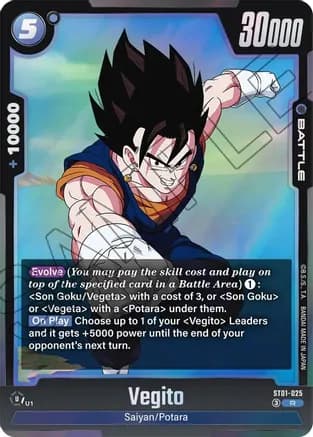 Vegito - ST01-025 — Story Booster 01