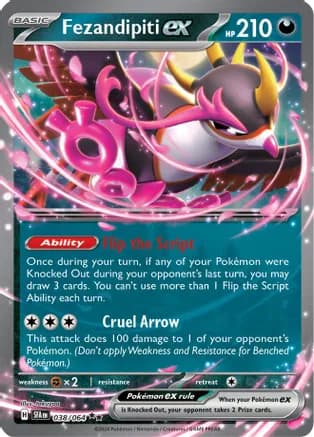 Fezandipiti ex - 038/064 (Starless Holo) — Deck Exclusives
