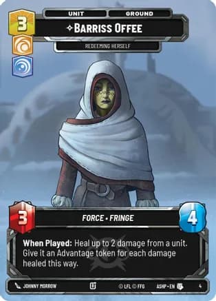 Barriss Offee — Ashes of the Empire - Weekly Play Promos