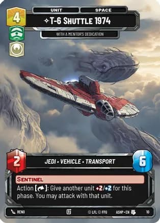 T-6 Shuttle 1974 - With a Mentor's Dedication — Ashes of the Empire - Weekly Play Promos