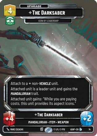The Darksaber - Icon of Leadership — Ashes of the Empire - Weekly Play Promos