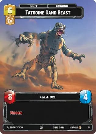 Tatooine Sand Beast — Ashes of the Empire - Weekly Play Promos