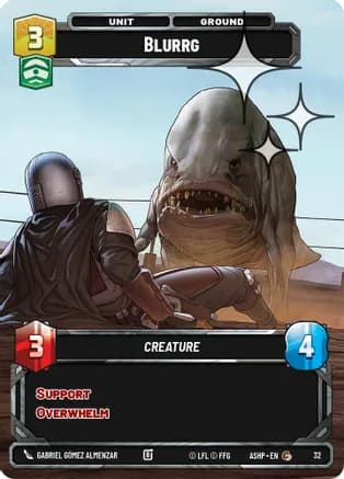 Blurrg (Foil) — Ashes of the Empire - Weekly Play Promos