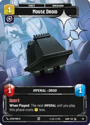 Mouse Droid (Foil) — Ashes of the Empire - Weekly Play Promos