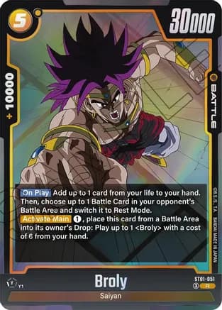 Broly - ST01-051 — Story Booster 01
