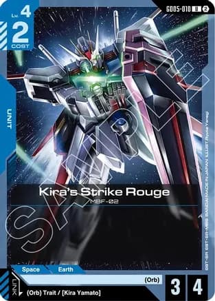 Kira's Strike Rouge — Freedom Ascension