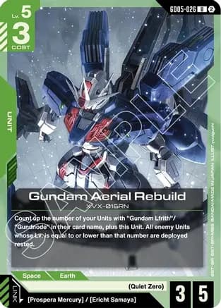 Gundam Aerial Rebuild — Freedom Ascension